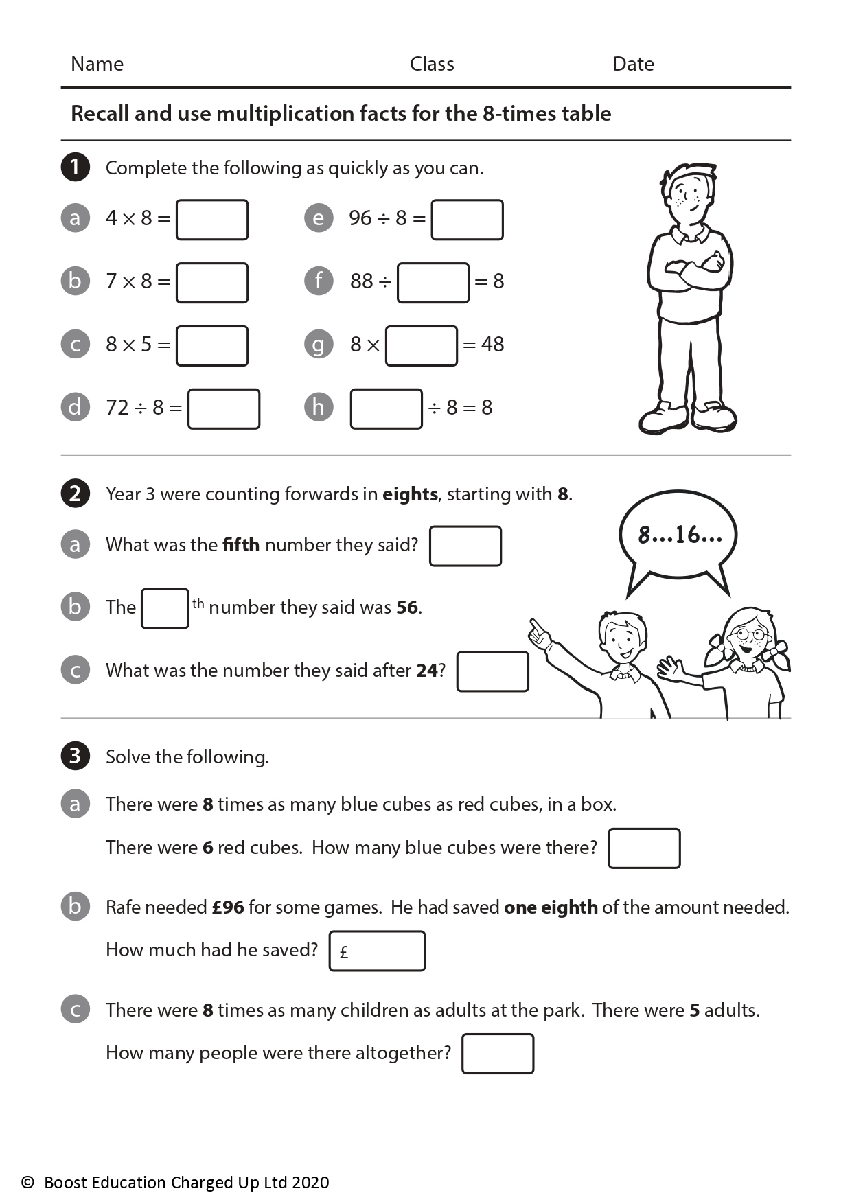 8 Printable Fill In The Adjective English Worksheets Fill In | Ks3 English Worksheets Printable
