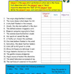 Adjectives Verbs And Nouns Again Worksheet | Live Worksheets | Free Printable Worksheets On Nouns Verbs Adjectives