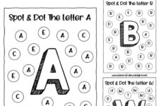 Free Printable Alphabet Dot To Dot Worksheets Free Printable Alphabet Dot To Dot Worksheets