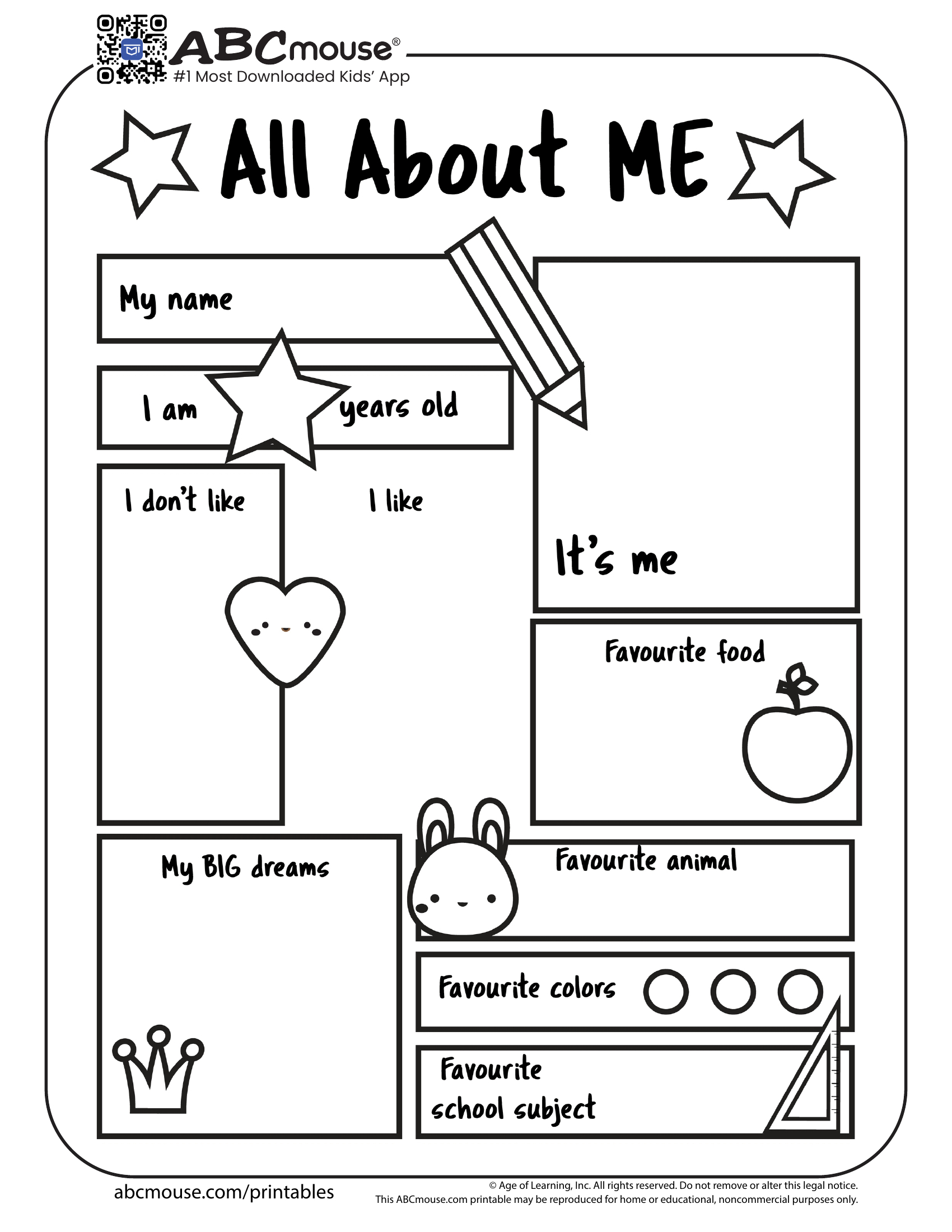 Back To School Worksheets For Kids | Abcmouse | Class Worksheets Printables
