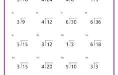 Basic Division Worksheets | Printable Division Worksheets 3Rd Grade