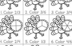 Basic Fraction Worksheets | Thanksgiving Fraction Math Worksheets