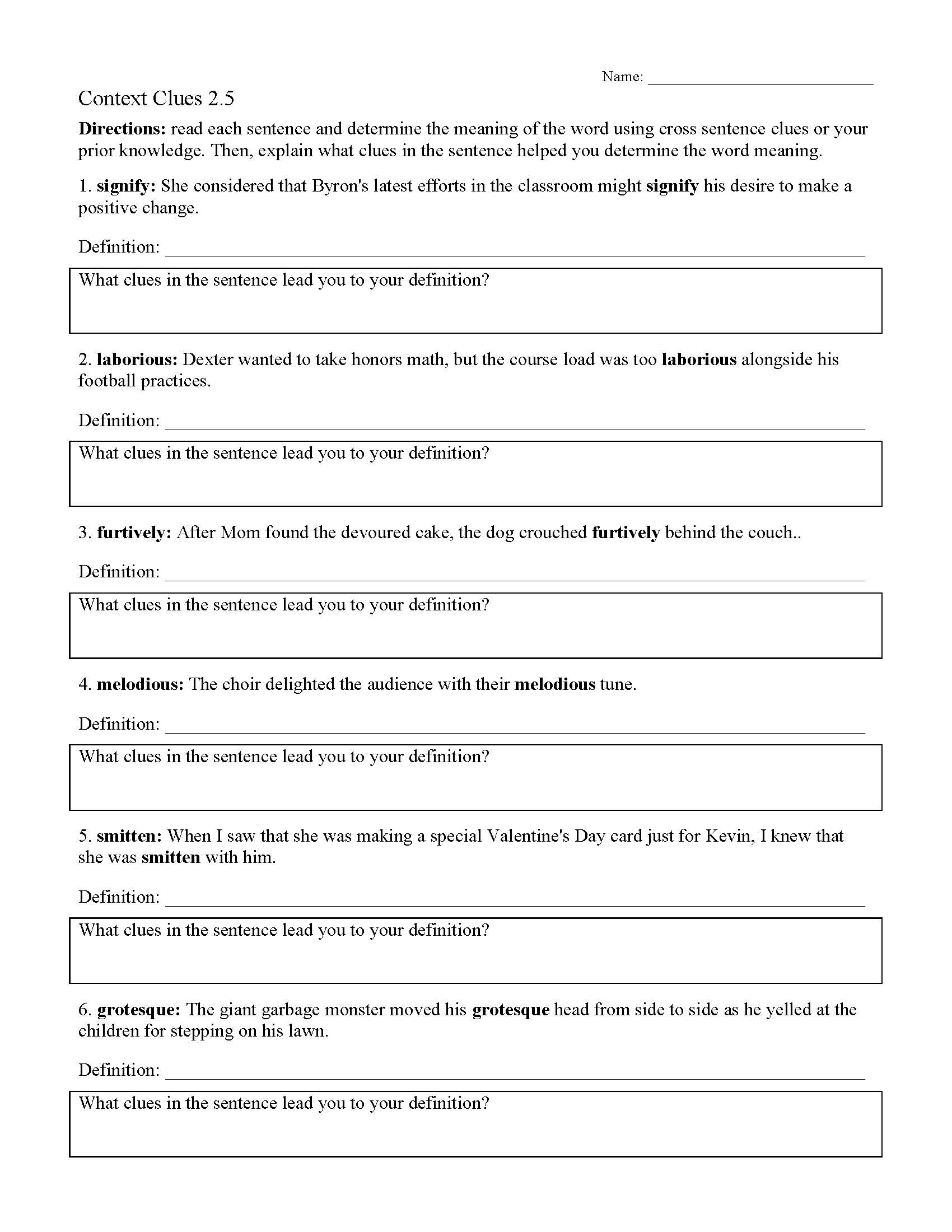 context clues worksheets ereading worksheets free printable 5th grade context clues worksheets Context Clues Worksheets | Ereading Worksheets | Free Printable 5Th Grade Context Clues Worksheets