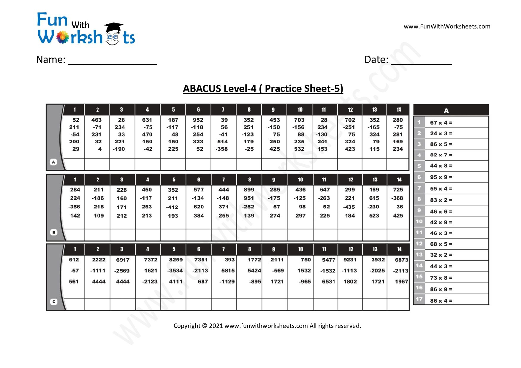 discover 85 abacus practice worksheets and practices worksheets free printable abacus worksheets Discover 85 Abacus Practice Worksheets And Practices Worksheets | Free Printable Abacus Worksheets