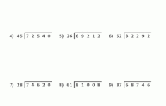 Division 5 Digits2 Digits Sheet 2 | Long Division Printable Worksheets For 5Th Graders