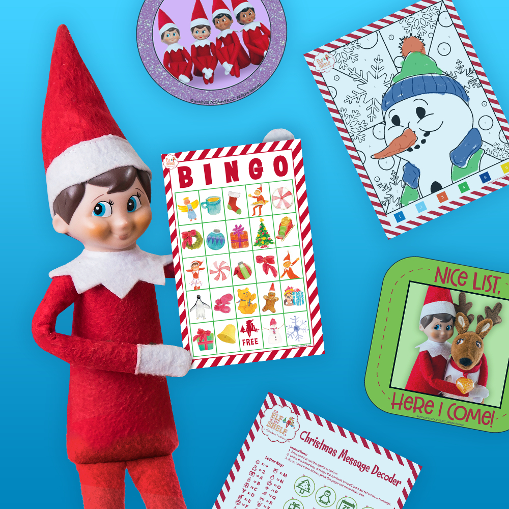 Download Printable Elf On The Shelf Activities | The Elf On The Shelf | Elf On The Shelf Printable Worksheets