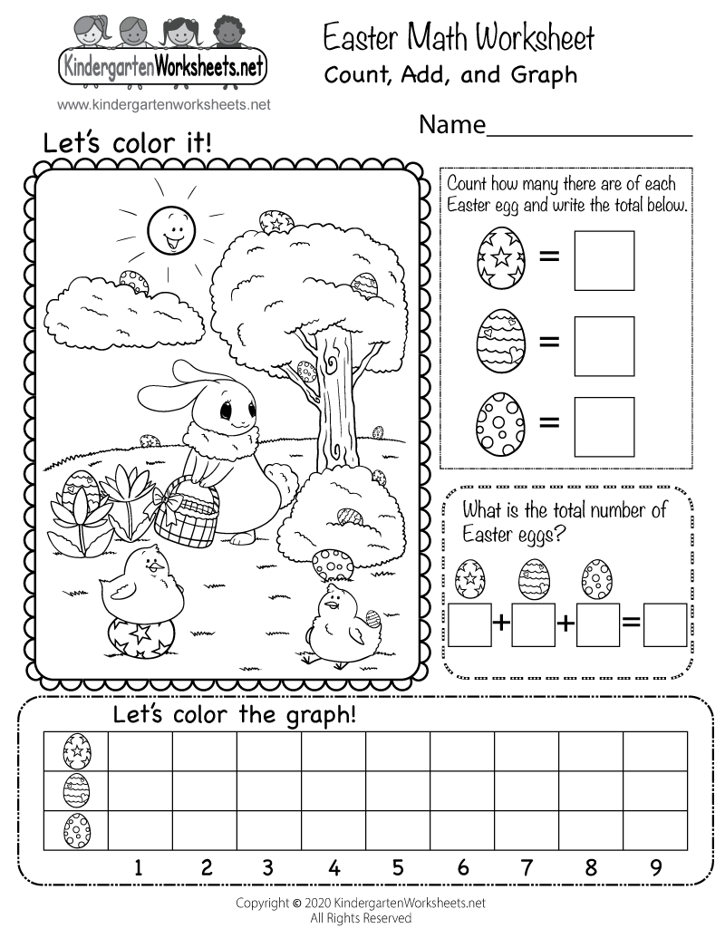 Easter Math Worksheet - Free Printable, Digital, &amp;amp; Pdf | Free Printable Easter Worksheets