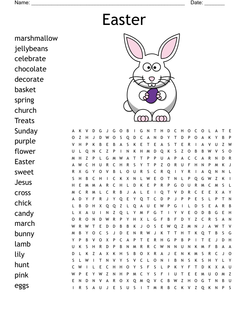 easter word search wordmint easter puzzles printable worksheets Easter Word Search - Wordmint | Easter Puzzles Printable Worksheets
