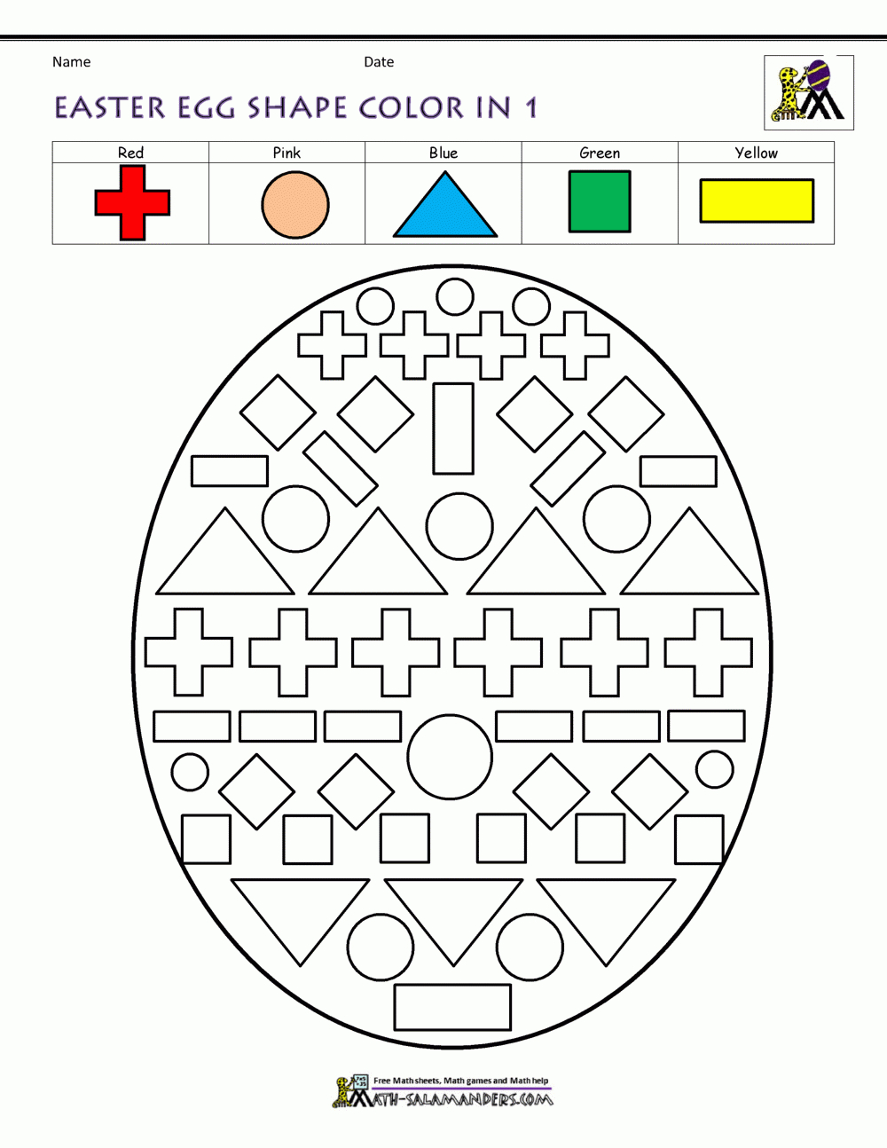 Easter Worksheets For Kids | Printable Easter Worksheets For First Grade