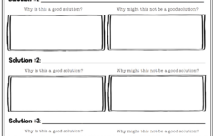 Effective Problem-Solving Worksheets For Skill Development | Free Printable Problem Solving Worksheets