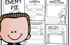 Enemy Pie Printable Worksheet Enemy Pie Printable Worksheet