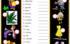 English Esl Worksheet - Spring Word Game - Language Advisor | Esl Printable Worksheets