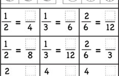 Equivalent Fractions Worksheet / Free Printable Worksheets | Equivalent Fractions Printable Worksheets Free