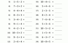 1St Grade Addition And Subtraction Worksheets Printable 1St Grade Addition And Subtraction Worksheets Printable
