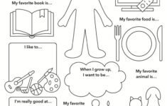 Free Printable All About Me Worksheet Free Printable All About Me Worksheet