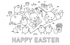 Printable Easter Worksheets For First Grade