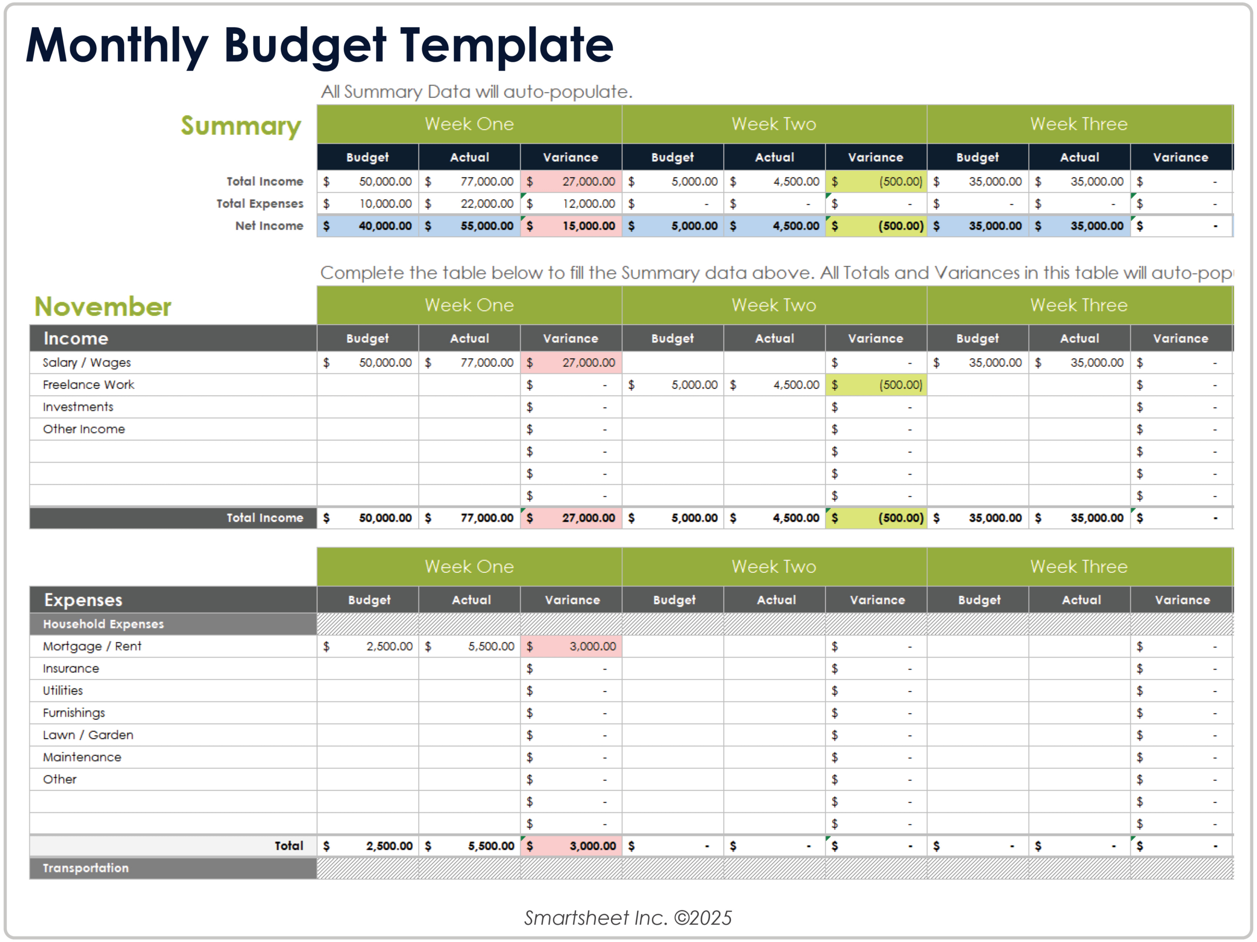 free excel budget templates printable monthly budget worksheet excel 1 scaled Free Excel Budget Templates | Printable Monthly Budget Worksheet Excel