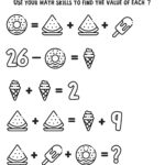 Free Math Coloring Worksheets For 3Rd And 4Th Grade — Mashup Math | Free Printable Fun Math Worksheets For 4Th Grade