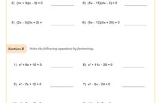 Free Math Worksheets - Worksheets Library | Year 10 Maths Worksheets Printable