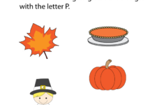 Free Preschool Thanksgiving Phonics Worksheet | Preschool Thanksgiving Worksheets Free