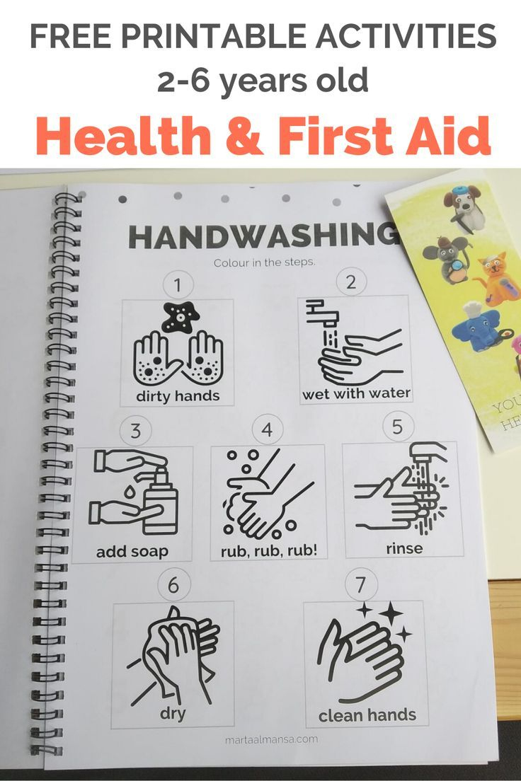 Free Printable Activities About Health And First Aid For Kids | Printable First Aid Worksheets For Kids