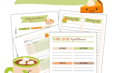 Free Printable Fall Thanksgiving Meal Planner - Family Fresh Meals | Thanksgiving Meal Worksheet