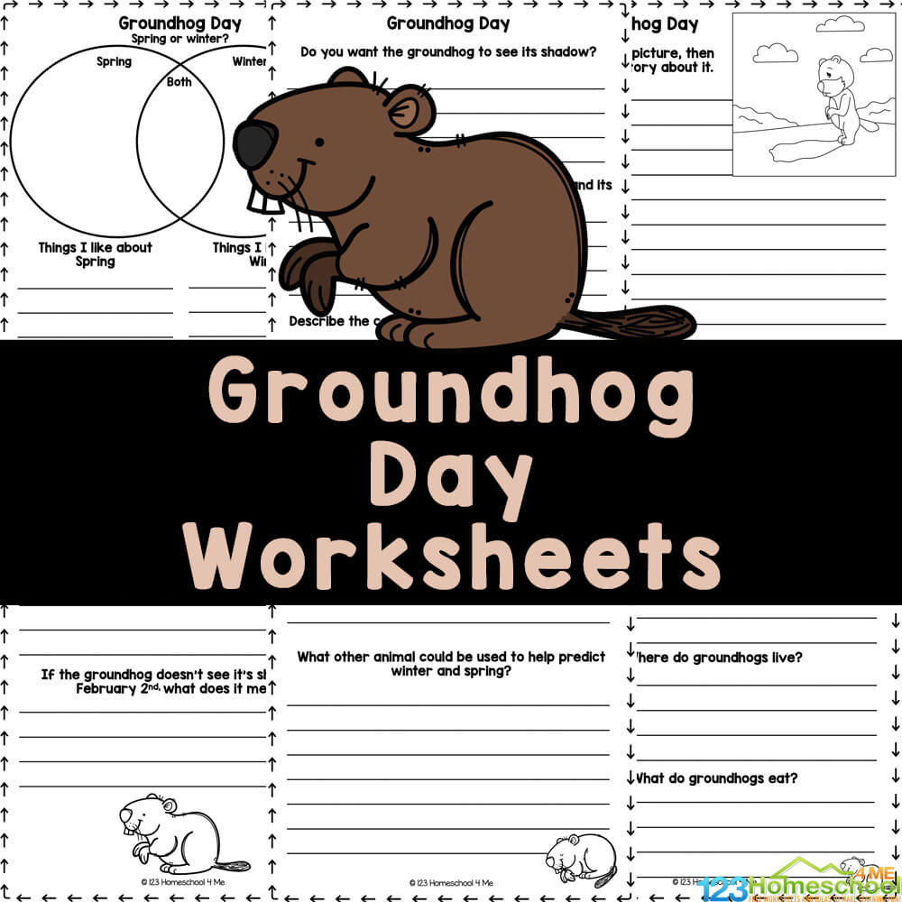 Free Printable Groundhog Day Worksheets For 1St-4Th Grade | Free Printable Groundhog Day Reading Comprehension Worksheets