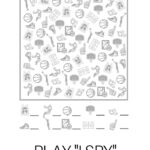 Free Printable – I Spy Challenge – Basketball Edition | Basketball Printable Worksheets