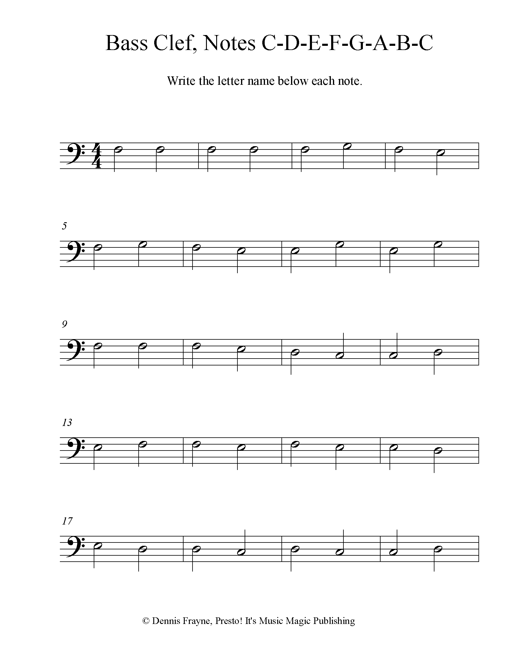 Free! Printable Music Note Naming Worksheets — Presto! It&amp;#039;S Music | Printable Music Theory Worksheets