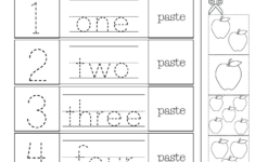 Free Printable Numbers 1 To 5 Worksheet | Number Printable Worksheets For Kindergarten