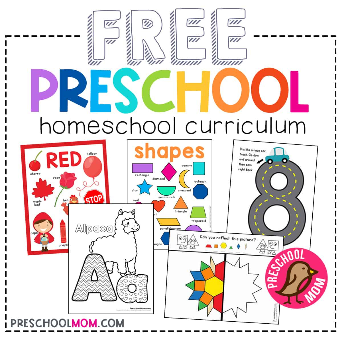 Free Printable Preschool Worksheets - Preschool Mom - Worksheets | Homeschool Preschool Worksheets And Printables