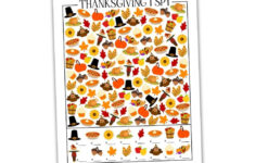 Free Printable Thanksgiving I Spy Sheet (+ Answer Key!) - The | I Spy Thanksgiving Worksheet