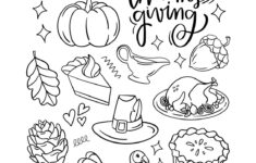 Free Printable Thanksgiving Worksheet Templates | Canva | Easy Thanksgiving Worksheets