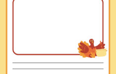 Free Thanksgiving Writing Worksheets