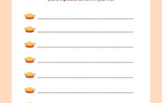 Thanksgiving Worksheets For Middle School