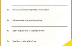 Free Printable Punctuation Worksheets For 3Rd Grade