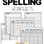 Free Spelling Worksheets – Superstar Worksheets | Free Printable Grade 3 Spelling Worksheets
