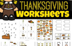 Free Thanksgiving Worksheets For Kids | Thanksgiving Worksheets For Free
