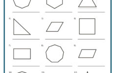 Free Printable Math Worksheets For Grade 5 Geometry