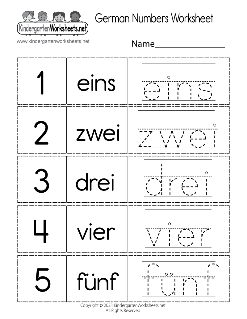 german numbers worksheet free printable digital pdf printable german worksheets German Numbers Worksheet - Free Printable, Digital, & Pdf | Printable German Worksheets