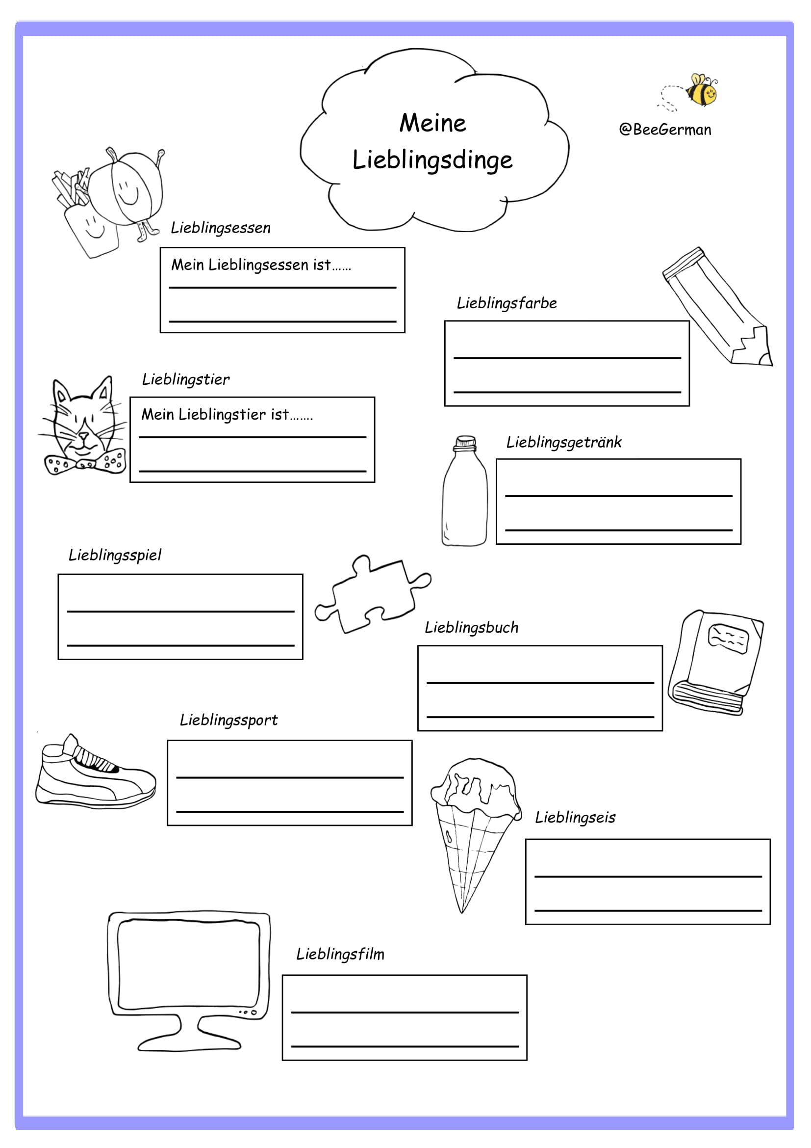 german worksheets for kids printouts beegerman worksheets printable german worksheets German Worksheets For Kids - Printouts - Beegerman - Worksheets | Printable German Worksheets