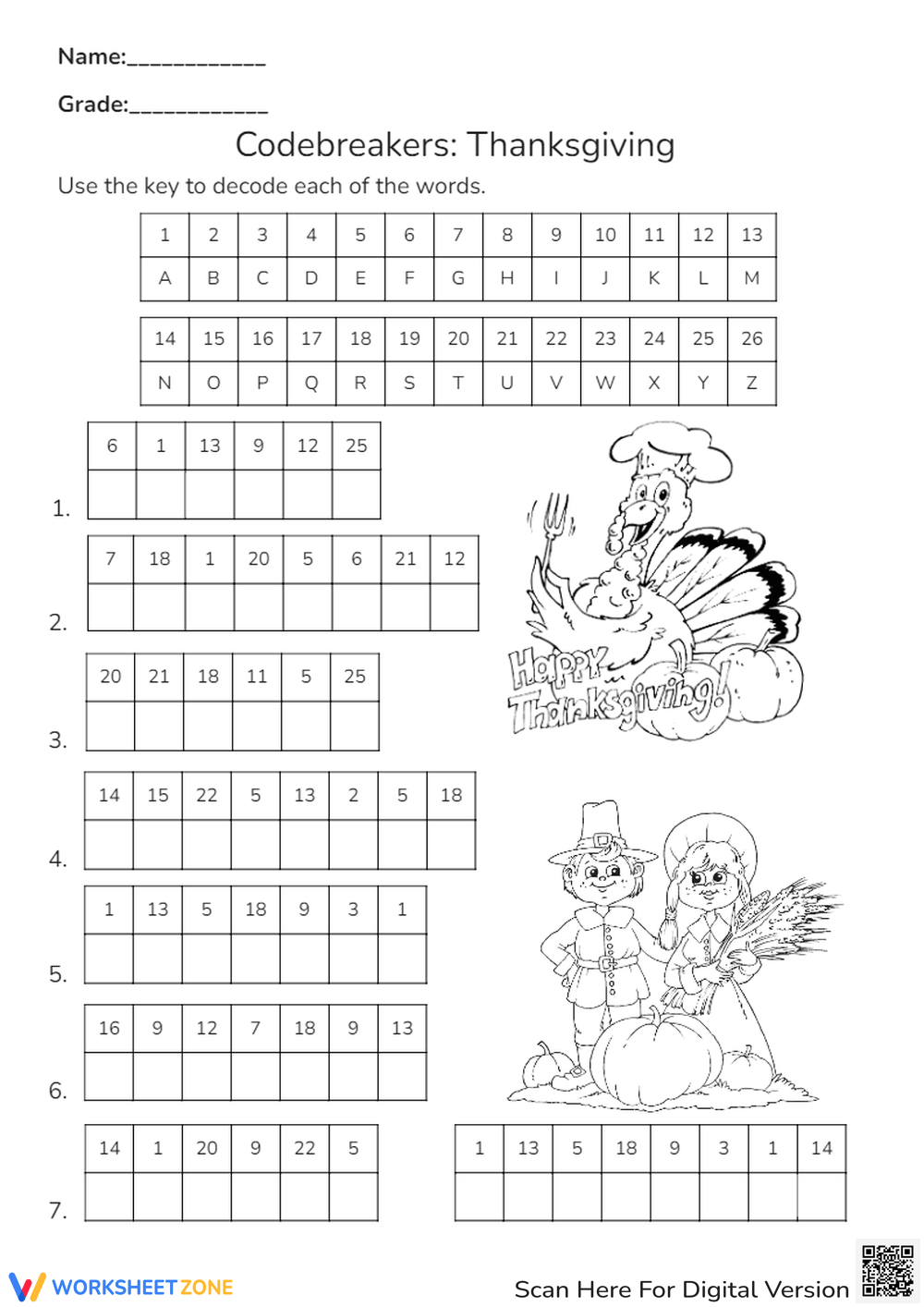 Grade 5 Thanksgiving Worksheets &amp;amp; Printable | Thanksgiving Worksheets For 5th Grade