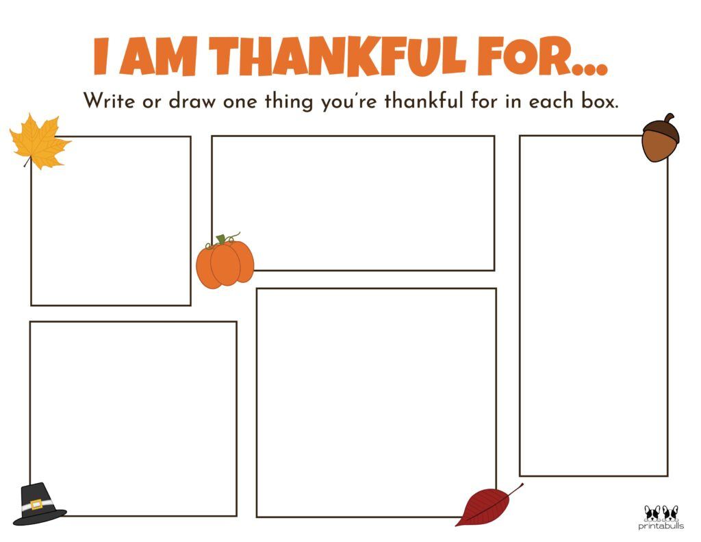 i am thankful for printables 10 unique worksheets printabulls thanksgiving gratitude worksheet 1 I Am Thankful For' Printables - 10 Unique Worksheets | Printabulls | Thanksgiving Gratitude Worksheet