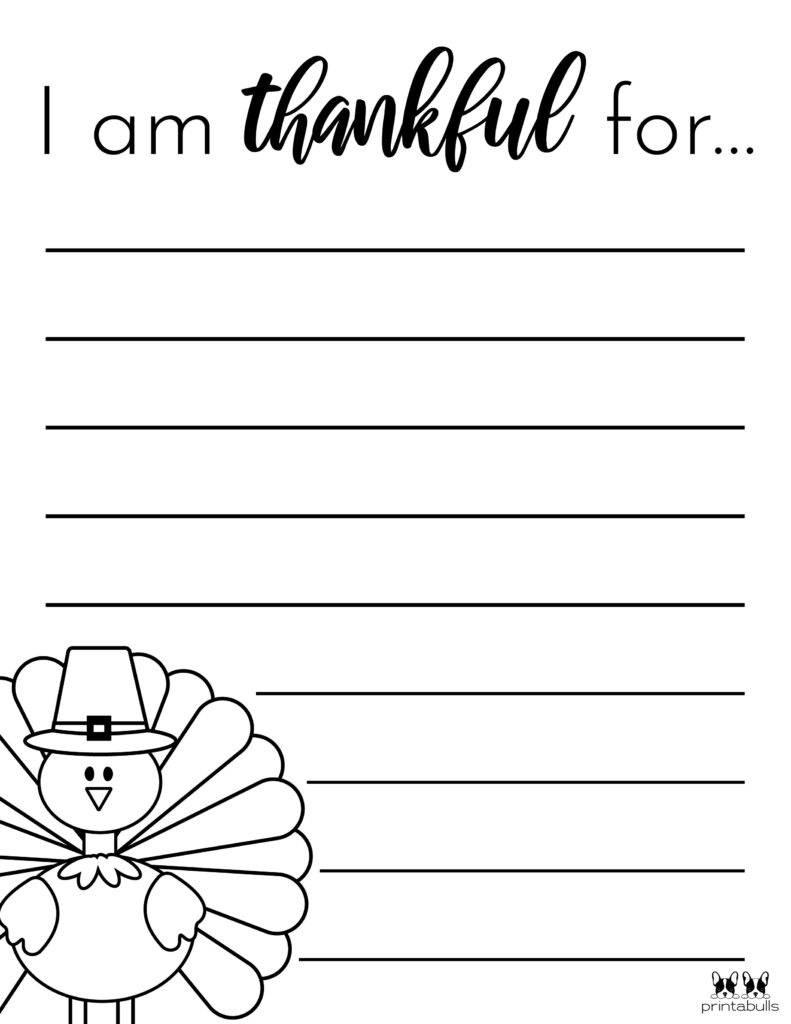i am thankful for printables 10 unique worksheets printabulls thanksgiving i am thankful for worksheets 1 I Am Thankful For' Printables - 10 Unique Worksheets | Printabulls | Thanksgiving I Am Thankful For Worksheets