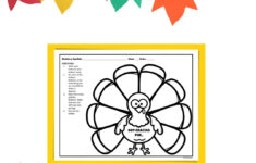 Printable Spanish Thanksgiving Worksheets
