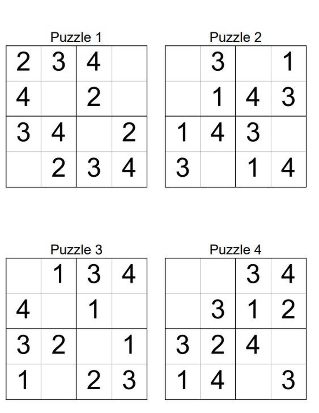kids printable sudoku puzzles instant download canada worksheets printable sudoku worksheets for kids Kids Printable Sudoku Puzzles Instant Download Canada - Worksheets | Printable Sudoku Worksheets For Kids