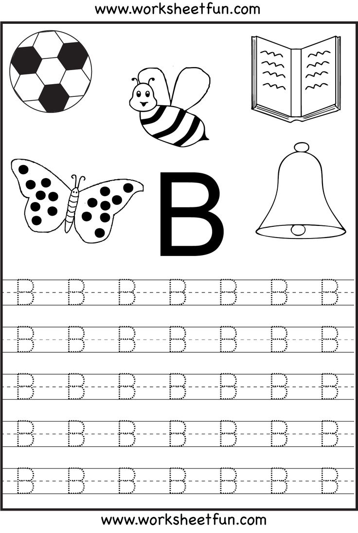 Kindergarten Worksheets / Free Printable Worksheets | Free Printable Tracing Alphabet Worksheets