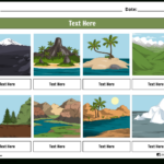 Landforms Worksheets: Create With Storyboard That | Landform Printable Worksheets