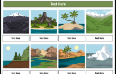 Landforms Worksheets: Create With Storyboard That | Landform Printable Worksheets