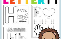 Letter H Preschool Printables - Preschool Mom | Free Printable Letter H Worksheets